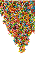 картинка Драже сахарное Бисер (Микс 1), 200гр от магазинаАрт-Я