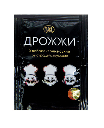 картинка Дрожжи сухие Relish быстродействующие, 11 г от магазинаАрт-Я