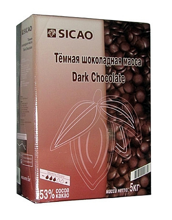 картинка Шоколад темный  53% Sicao 5кг от магазинаАрт-Я