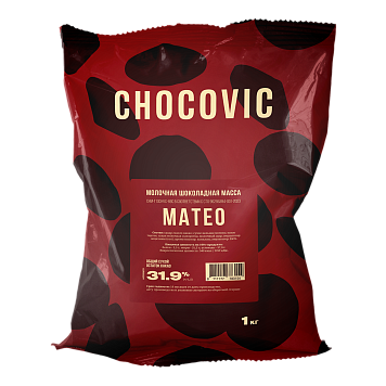 картинка Шоколад Молочный Chocovic МАТЕО 31,9%, 5кг (CHM-T13CHVC-25В) от магазинаАрт-Я