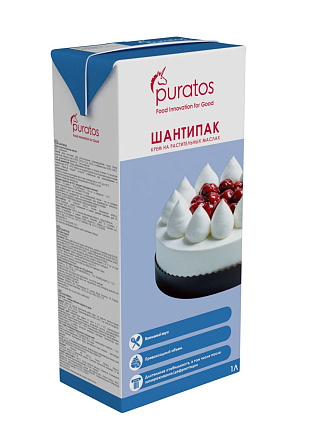 картинка Сливки Шантипак 26% 1 л, Puratos растительные от магазинаАрт-Я