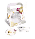 картинка Сумочка для контейнера Снежность (+ 2 подложки и 2 бирки) от магазинаАрт-Я