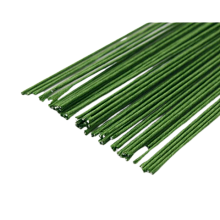 картинка Проволока для цветов зеленая 0,4мм 20шт (№28) от магазинаАрт-Я