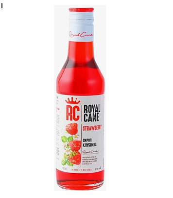 картинка Сироп Клубника RoyalCane, 250 мл от магазинаАрт-Я