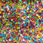 картинка Посыпка сахарная №342/11 Звездочки (микс 3), 50гр от магазинаАрт-Я