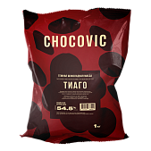 картинка Шоколад Темный Chocovic ТИАГО 54,5%, 5кг (CHD-Q54CHVC-25В) от магазинаАрт-Я