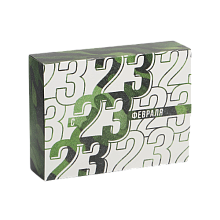 картинка Коробка для сладостей «23 февраля», 20 × 15 × 5 см от магазинаАрт-Я