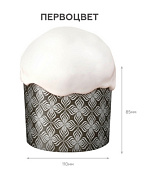 картинка Форма для кулича(86) ПЕРВОЦВЕТ d70*h85мм, 10шт от магазинаАрт-Я