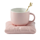 картинка Чайная пара для торта «Зефирка»,  цвет розовый от магазинаАрт-Я