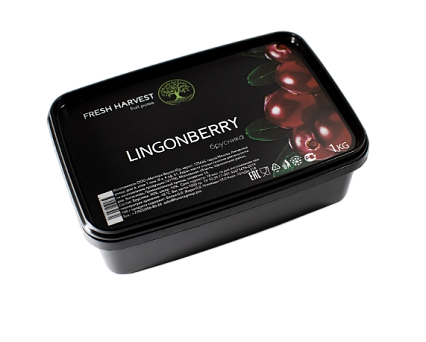 картинка Пюре замороженное Брусника "Fresh Harvest" 0,25кг от магазинаАрт-Я