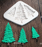 картинка Молд 3 елки от магазинаАрт-Я