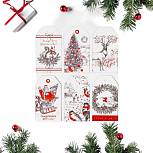 картинка Шильдик декоративный в наборе «Сказочного праздника», 17 × 15 см от магазинаАрт-Я