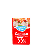 картинка Сливки 33% 200мл Чудское озеро ультрапастеризованные от магазинаАрт-Я