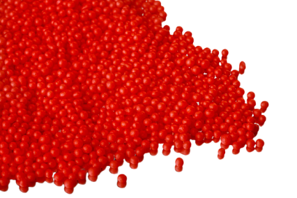 картинка Драже зерновое глазированное красное  №407, 50гр от магазинаАрт-Я