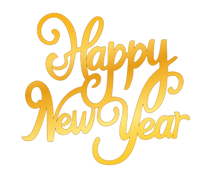 картинка Топпер торцевой Happy new year, 13*11,7см от магазинаАрт-Я