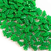 картинка Посыпка объемная 3D "Елки зеленые", 50 гр от магазинаАрт-Я