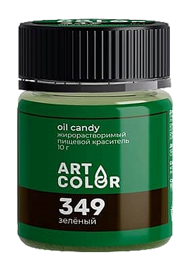 картинка Краситель Art Color Зеленый- (OIL Candy), 10гр от магазинаАрт-Я