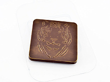 картинка Пластиковая форма для шоколада Призрак Тигра от магазинаАрт-Я