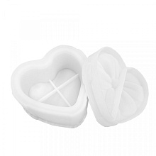 картинка Силиконовый молд 3D «Шкатулка сердечко» от магазинаАрт-Я