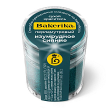 картинка Краситель сухой перламутровый Bakerika «Изумрудное сияние» 4 гр от магазинаАрт-Я