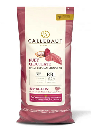 картинка Шоколад Ruby "Callebaut" 47.3% 10кг от магазинаАрт-Я