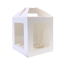 картинка Коробка с  ложементом 160*160*180 мм ForGenika JUMPL II Window White от магазинаАрт-Я