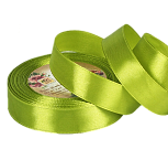 картинка Лента атласная цвет тр. зеленый 20мм*23м от магазинаАрт-Я