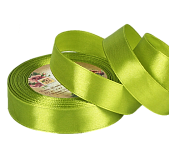 картинка Лента атласная цвет тр. зеленый 20мм*23м от магазинаАрт-Я