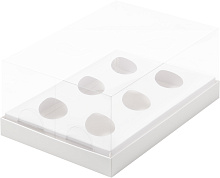картинка Коробка под 6 шоколадных яиц  235*160*100 мм,белая от магазинаАрт-Я