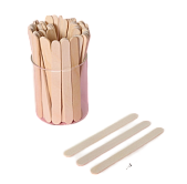 картинка Палочки для мороженого 114 х 10 х 2мм, береза, 100 шт/уп от магазинаАрт-Я