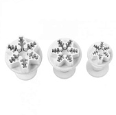 картинка Набор плунжеров МИНИ снежинки, 3шт от магазинаАрт-Я