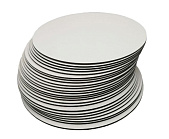 картинка Подложка дерево - ХДФ/белая 22см h-3мм от магазинаАрт-Я