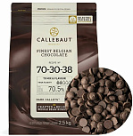 картинка Шоколад горький 70,5% Callebaut Select, 2,5кг (70-30-38-RT-U71) от магазинаАрт-Я