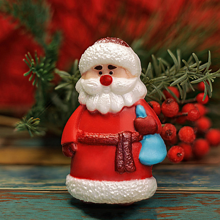 картинка Пластиковая форма "Дед Мороз в шубе" от магазинаАрт-Я
