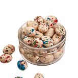 картинка Драже шоколадное с миндалем «Яички цветные крапинки» 0,5 кг от магазинаАрт-Я