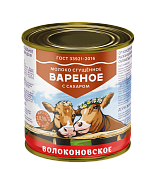 картинка Молоко сгущенное с сахаром ВАРЕНОЕ "Волоконовское" м.д.ж 8.5% ж/б 950 гр ГОСТ от магазинаАрт-Я
