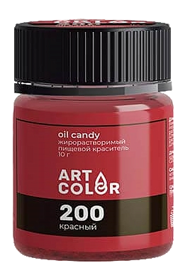 картинка Краситель Art Color Красный- (OIL Candy), 10гр от магазинаАрт-Я