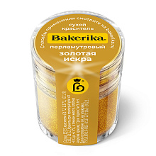 картинка Краситель сухой перламутровый Bakerika «Золотая искра» 4 гр от магазинаАрт-Я