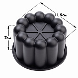 картинка Форма силиконовая для муссовых бенто тортов "Цветок" от магазинаАрт-Я