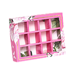 картинка Коробка №326 для 12 конфет, Любимой, 19*15*3,6 см от магазинаАрт-Я
