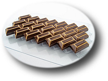 картинка Пластиковая форма для шоколада плитка масонри от магазинаАрт-Я
