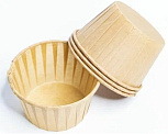 картинка Форма для выпечки МАФФИН БЕЖЕВЫЙ ФОН 50/40 мм 100 шт от магазинаАрт-Я