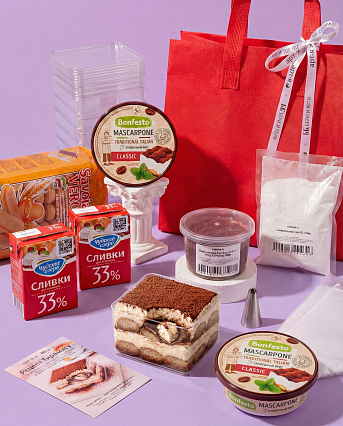 картинка Набор для приготовления ТИРАМИСУ от магазинаАрт-Я