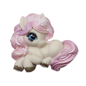 картинка Фигурка Лошадка Снежинка 2D шоколадная глазурь от магазинаАрт-Я