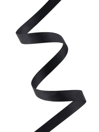 картинка Лента репсовая 15мм*25(23м±1м) №39 чёрный  от магазинаАрт-Я