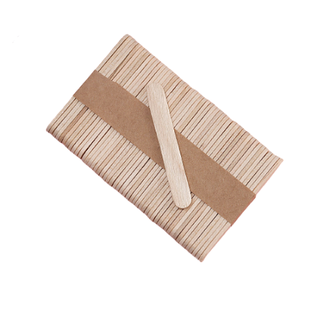 картинка Набор палочек деревянных, 50 шт, 6,5*1,1 см от магазинаАрт-Я