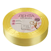 картинка Лента атласная желтая 20мм, 22,85м от магазинаАрт-Я