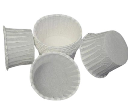 картинка Форма Маффин 100шт D50мм H40мм белая от магазинаАрт-Я