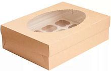 картинка Коробка для 12 капкейков Eco Muf12 от магазинаАрт-Я