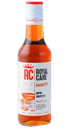 картинка Сироп Амаретто RoyalCane, 250мл от магазинаАрт-Я